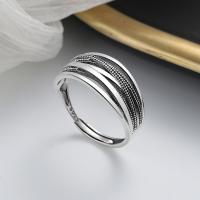 Bijoux de bague en argent sterling , Argent sterling 925, bijoux de mode & pour femme, protéger l'environnement, sans nickel, plomb et cadmium, 10mm, Vendu par PC