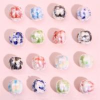 Contas de joias de porcelana, Melancia, DIY, Mais cores pare escolha, 13mm, 5PCs/Bag, vendido por Bag