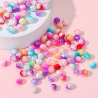 Perline in plastica, ABS plastica, Fiore, DIY, nessuno, 8mm, Foro:Appross. 1.5mm, Appross. 100PC/borsa, Venduto da borsa