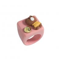 Smola Finger Ring, modni nakit & za žene, više boja za izbor, Inner diameter:1.8cm, Width:2.1cm, Prodano By PC