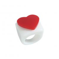 Smola Finger Ring, modni nakit & za žene, više boja za izbor, Inner diameter:1.8cm, Width:2.4cm, Prodano By PC