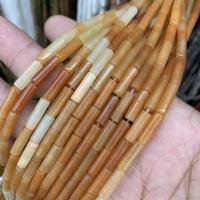 Gemstone Jewelry Beads Natural Stone Column DIY Sold Per Approx 38 cm Strand