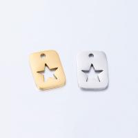 Stainless Steel Pendants 304 Stainless Steel Vacuum Ion Plating fashion jewelry & DIY Sold By Bag