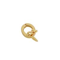 Brass Hook és Eye Clasp, Sárgaréz, Virág, magas minőségű, krómozott, és soha nem halványul, DIY, több színt a választás, 13x8mm, Által értékesített PC