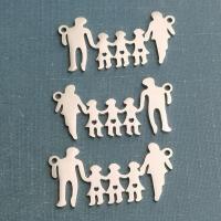 Stainless Steel Pendants 304 Stainless Steel plated DIY Sold By PC