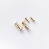 Coirníní Spacer Prás, 14K óir plated, stíl pacála éagsúla do rogha & DIY, órga, 7x3mm, Díolta De réir Mála