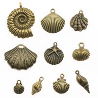 Zinc Alloy Sieraden vinden Set, antiek brons plated, Vintage & DIY & gemengd, nikkel, lood en cadmium vrij, 10-20mm, Verkocht door Bag