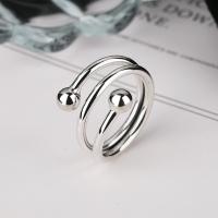 925 Sterling Silver Finger Rings Antique finish fashion jewelry & for woman nickel lead & cadmium free 13mm Sold By PC