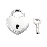 Zinklegering Key Hangers, Zinc Alloy, Achter slot en grendel, 2 stuks & mode sieraden & gepolijst & DIY & uniseks, oorspronkelijke kleur, Verkocht door Stel