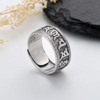 Sterling Silver Jewelry Finger Ring, 925 Sterling Silver, jewelry faisin & do bhean, nicil, luaidhe & caidmiam saor in aisce, 9.5mm, Díolta De réir PC