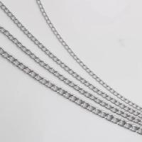 925 Sterling Silver Chains plated DIY silver color Sold By G