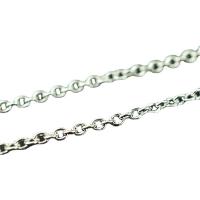 Catene d'argento Sterling, 925 argento sterlina, placcato, DIY & formato differente per scelta, argento, Venduto da sol