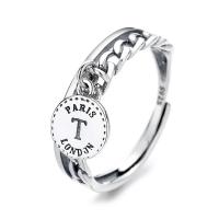 925 Sterling Silver Finger Rings Antique finish fashion jewelry & for woman nickel lead & cadmium free Sold By PC