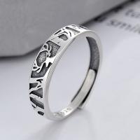 925 Sterling Silver Finger Rings Antique finish fashion jewelry & Unisex nickel lead & cadmium free Sold By PC