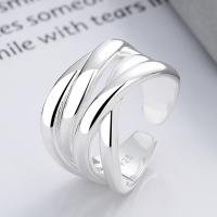 Bijoux de bague en argent sterling , Argent sterling 925, bijoux de mode & pour femme, protéger l'environnement, sans nickel, plomb et cadmium, 13mm, Vendu par PC