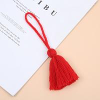 Polyester Tassel, multifunktionella, fler färger för val, 80mm, Säljs av PC