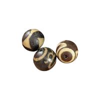 Natural Tibetan Agate Dzi Beads fashion jewelry & DIY 16mm Sold By Lot