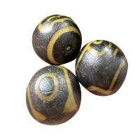 Natural Tibetan Agate Dzi Beads fashion jewelry & DIY 20mm Sold By PC