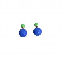 Lo zinco in lega Stud Earring, lega in zinco, pittura, per la donna & smalto, nessuno, Venduto da coppia