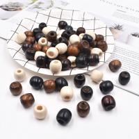 Holzperlen, Holz, DIY, keine, 17mm, Bohrung:ca. 7mm, 100PCs/Tasche, verkauft von Tasche