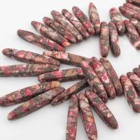 Gemstone Jewelry Beads Impression Jasper DIY mixed colors Sold Per Approx 42 cm Strand