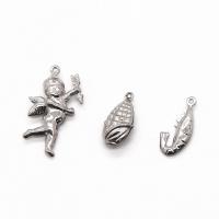 Stainless Steel Pendants 304 Stainless Steel plated DIY Sold By PC