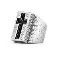 Titanium Steel Finger Ring polished vintage & for man Sold By PC