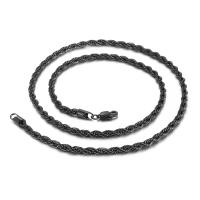 Stainless Steel Chain Ogrlica, 316L Stainless Steel, razlièite duljine za izbor & bez spolne razlike, više boja za izbor, Prodano By PC