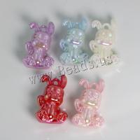 Plastic Pendants Rabbit DIY & luminated Approx Sold By Bag