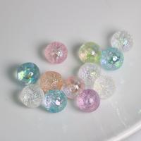 Akryl Bead, Runde, du kan DIY, flere farver til valg, 14mm, Ca. 100pc'er/Bag, Solgt af Bag