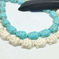 Χάντρες Turquoise, Συνθετικό Τυρκουάζ, DIY & διαφορετικό μέγεθος για την επιλογή, περισσότερα χρώματα για την επιλογή, Μήκος Περίπου 45 cm, 10Σκέλη/τσάντα, Sold Με τσάντα