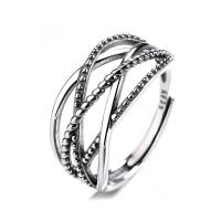 925 Sterling Silver Finger Rings Antique finish fashion jewelry & for woman nickel lead & cadmium free Sold By PC