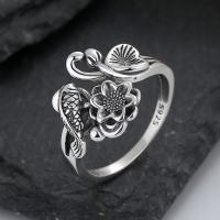 925 Sterling Silver Finger Rings Antique finish fashion jewelry & Unisex nickel lead & cadmium free Sold By PC