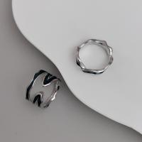 Zinc Alloy fingerring, forgyldt, forskellige stilarter for valg & for kvinde & emalje, grøn, Solgt af PC