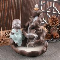 Backflow Incense Burner Porcelain handmade for home and office & durable Sold By PC