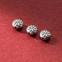 925 Sterling Silver Spacer Bead, DIY, silver, 9x5mm, Hål:Ca 1.7mm, Säljs av PC