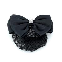 tissu Chignon Net, avec Gaze, Noeud papillon, Style coréen & styles différents pour le choix & pour femme & avec strass, 100mm, Vendu par PC