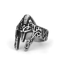 Titanium Steel Finger Ring polished fashion jewelry & for man Sold By PC