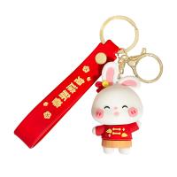 Zinc Alloy Key Clasp Soft PVC with Zinc Alloy cute & Unisex Sold By PC