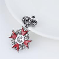 Zinc Alloy Brooches vintage design & Unisex nickel lead & cadmium free 6.5cmu00d73.7cm Sold By PC