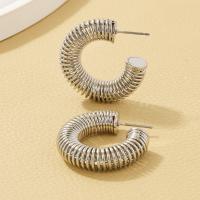 Zinc Alloy Stud Earring plated fashion jewelry & for woman nickel lead & cadmium free Sold By Pair