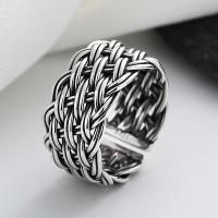 925 Sterling Silver Finger Rings Antique finish fashion jewelry & Unisex nickel lead & cadmium free Sold By PC