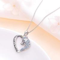 Zinc Alloy Jewelry Necklace fashion jewelry & with rhinestone nickel lead & cadmium free Length Approx 50 cm Sold By PC