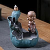 Backflow Incense Burner Porcelain handmade for home and office & durable Sold By PC