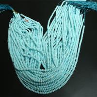 Turquoise Kralen, Natuurlijke Turquoise, DIY & verschillende grootte voor keus, Per verkocht Ca 16 inch Strand