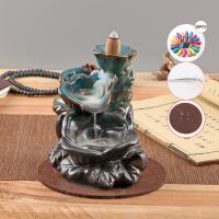 Backflow Incense Burner Porcelain handmade for home and office & durable Sold By PC