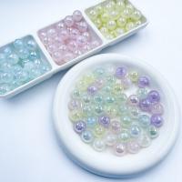 Acrylic Jewelry Beads Round DIY Sold By Bag