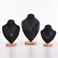 Leer Ketting display, PU, Duurzame, meer kleuren voor de keuze, Verkocht door PC