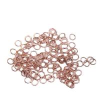 Brass Zárt Jump Ring, Sárgaréz, galvanizált, DIY & különböző méretű a választás, több színt a választás, 100PC-k/Bag, Által értékesített Bag