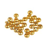 Brass Spacer Beads plated DIY Sold By PC